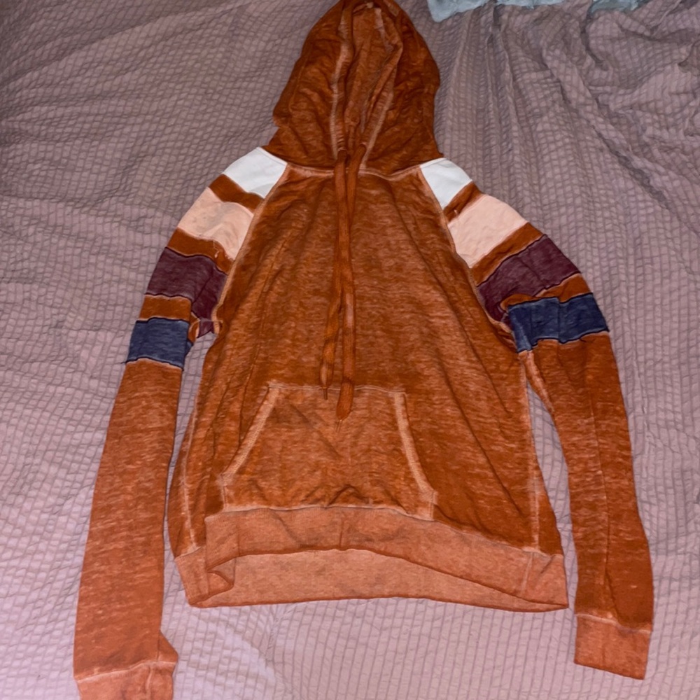 Thin sweatshirt, kinda see though